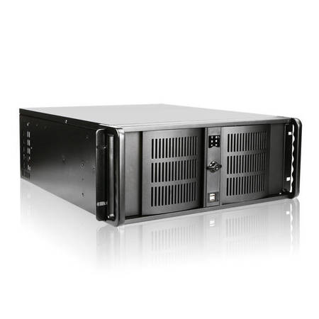 ISTARUSA D Storm No PS 4U Rackmount Server Chassis (Black), D-400-6 D-400-6